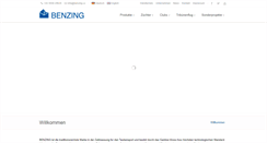 Desktop Screenshot of benzing.cc