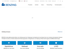 Tablet Screenshot of benzing.cc